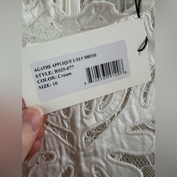 NWT Sea Agathe Applique Dress 10 - Picture 8 of 16